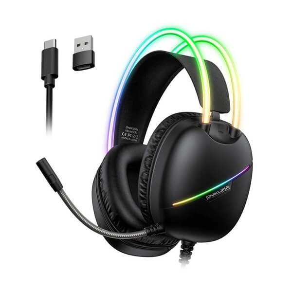 هدست باسیم گیمینگ اونیکوما مدل X33