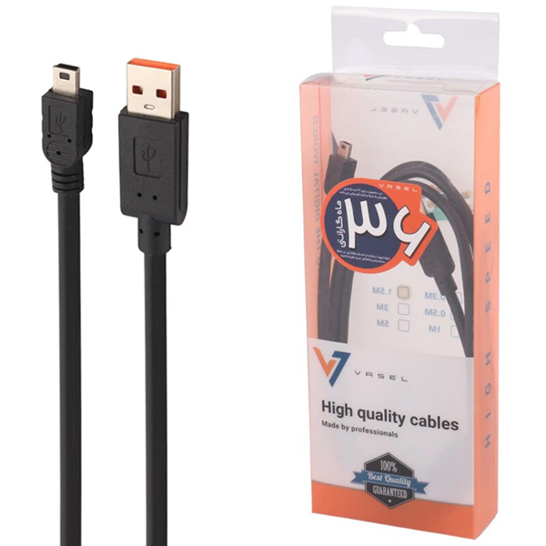 مزایای کابل USB2 به Mini USB واصل