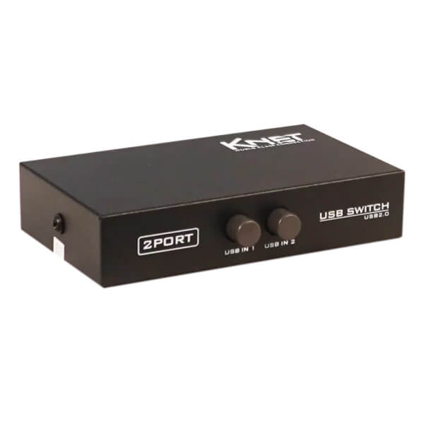 سوئیچ ۲ پورت USB دستی کی نت مدل K-SWUSBM02