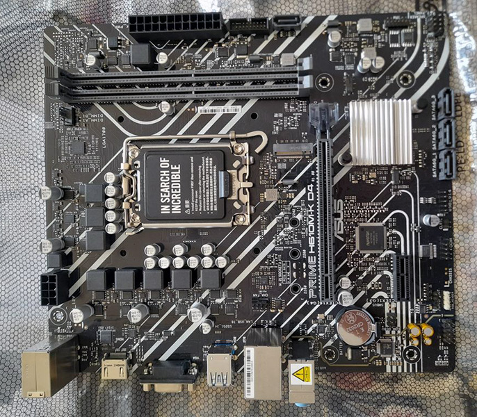 مادربرد ایسوس PRIME H610M-K D4 با سوکت LGA1700 نسل 12th/13th/14th