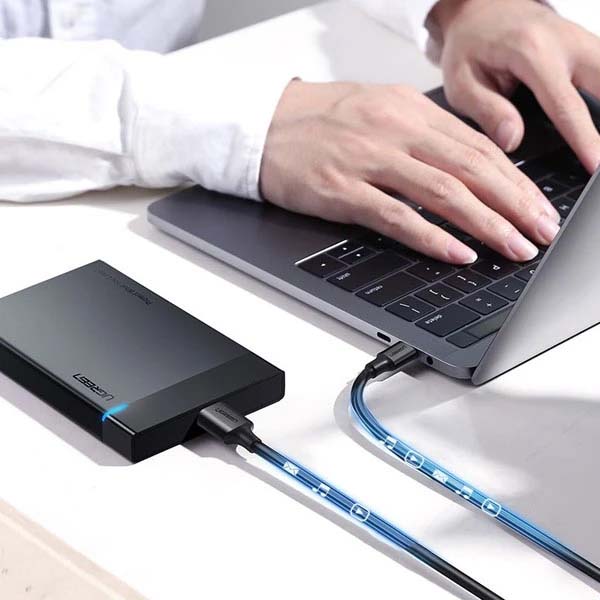 کابل هارد Type C به 3.0 Micro USB یوگرین مدل 20103-US312 طول 1 متر