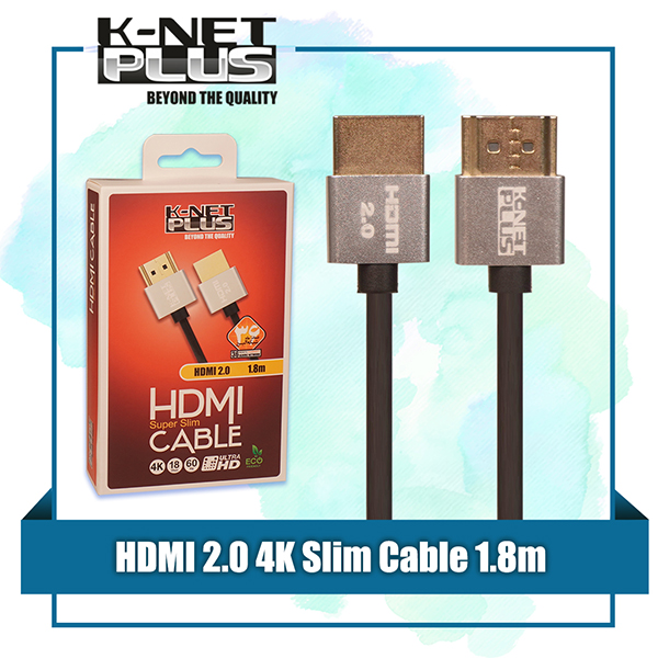 کابل HDMI 2.0 Slim کی نت پلاس مدل KP-CH20S18