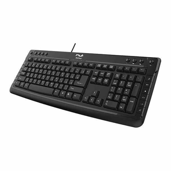 صفحه کلید باسیم زیچر مدل KB120