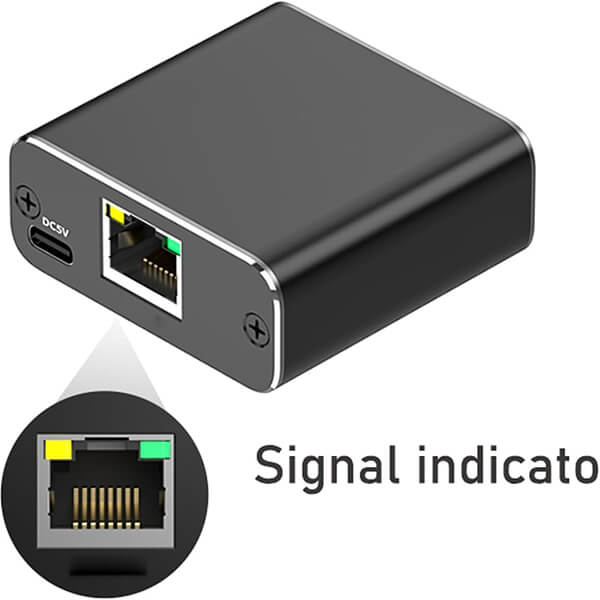 اسپلیتر شبکه RJ45 یک به دو با سرعت 1000 مگابیت بر ثانیه