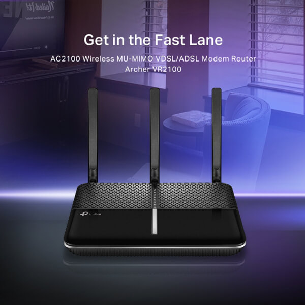 مودم روتر VDSL/ADSL بی سیم تی پی لینک مدل Archer VR2100