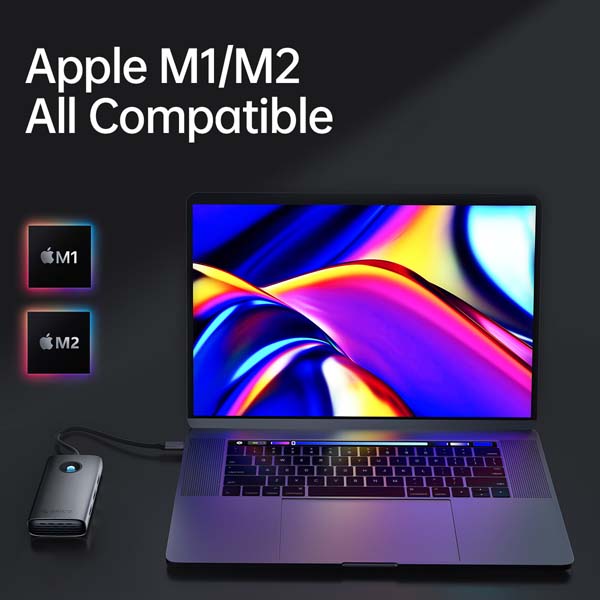 هاب 6 پورت USB-C اوریکو مدل PW11-6PR