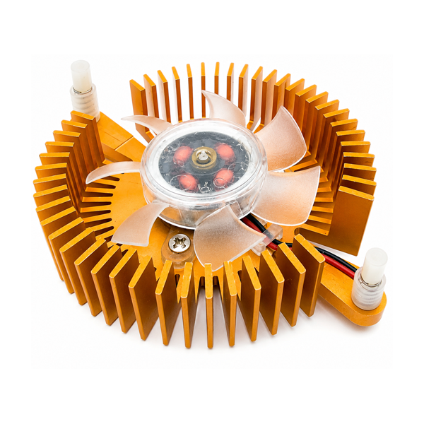 فن کارت گرافیک 4.5 سانتی متر HXS مدل Brushless به همراه هیت سینک