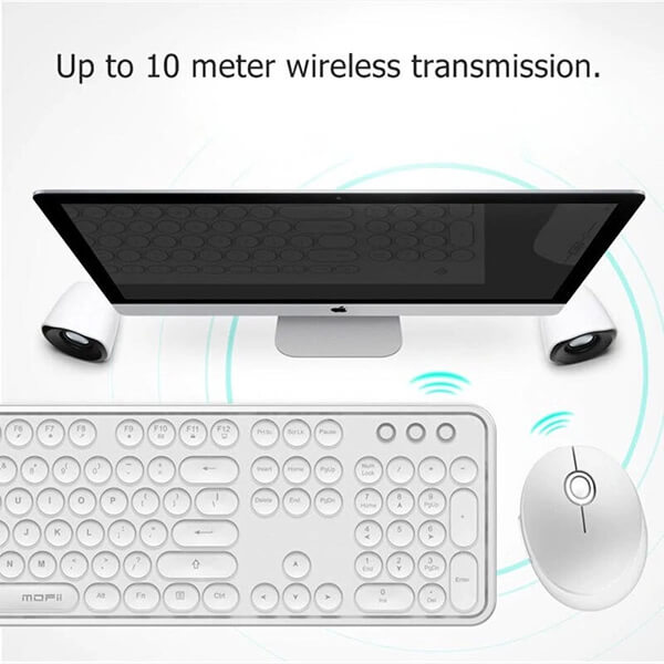 کیبورد و ماوس بی سیم مافی SWEET PURE