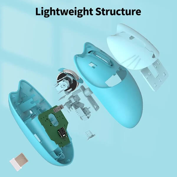 اجزای ماوس بی سیم مافی مدل M3DM