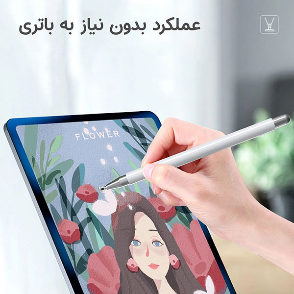 عملکرد بدون باتری قلم لمسی خازنی BD212