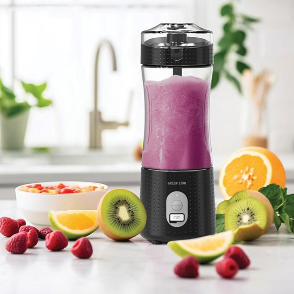 شیکر شارژی قابل حمل گرین لاین مدل Blend Mate Portable Juicer گنجایش 380 میلی لیتر