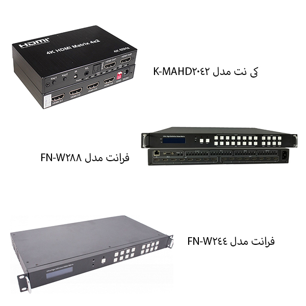انواع مدل ماتریکس HDMI در فروشگاه اچ پی کالا