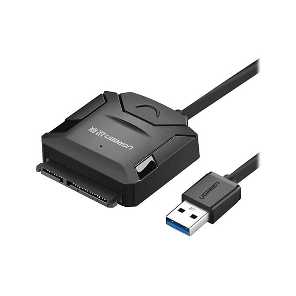 تبدیل USB 3.0 به SATA 3.0 همراه آداپتور یوگرین مدل 20611-CR108