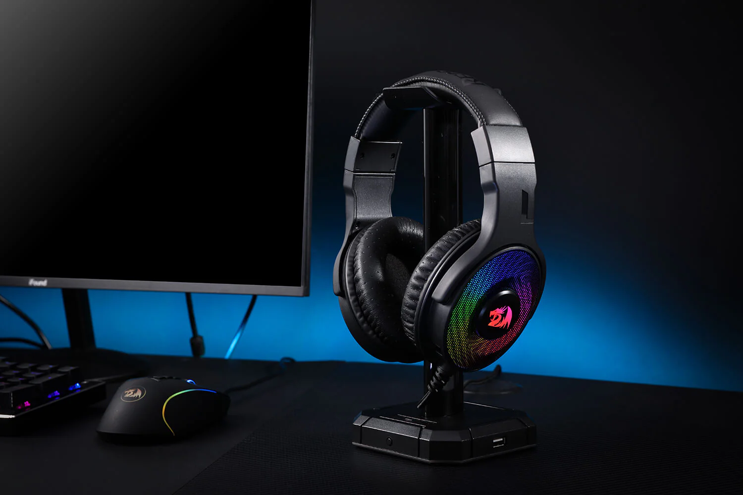 هدفون گیمینگ باسیم ردراگون مدل Pandora H350-RGB