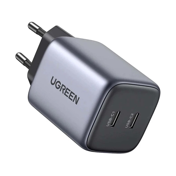 شارژر دیواری 45 وات یوگرین مدل CD294-90573 با 2 خروجی USB-C