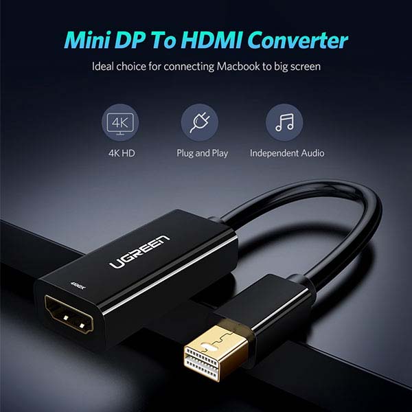 تبدیل Mini DisplayPort به HDMI یوگرین 40360-MD112