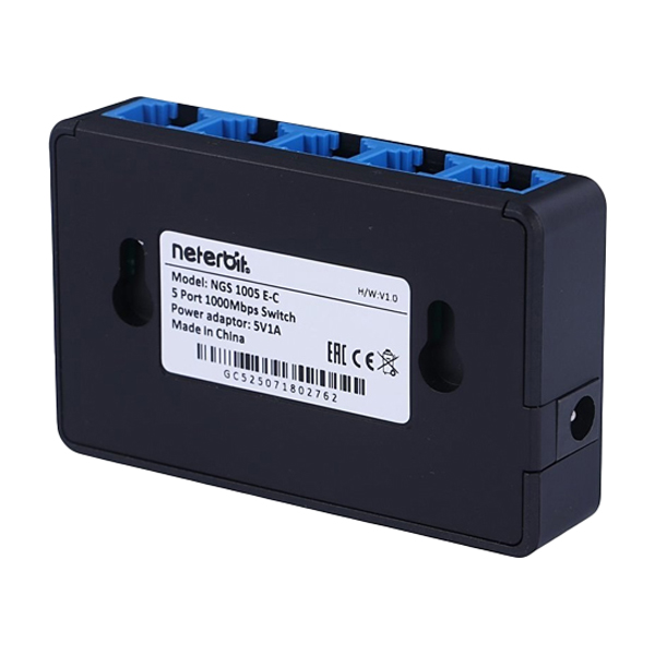 سوئیچ شبکه 5 پورت نتربیت مدل NGS-1005E-C