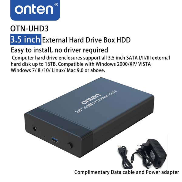 قاب هارد 3.5 اینچی USB 3.0 اونتن مدل OTN-UHD3