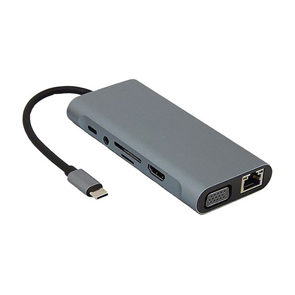 هاب 11 پورت Type-C کی نت مدل S10