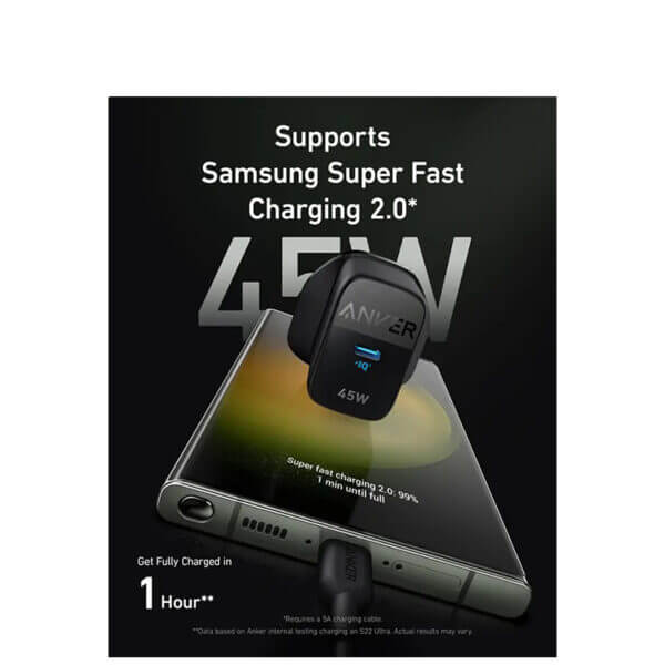 شارژر دیواری 45W انکر مدل A2643G11