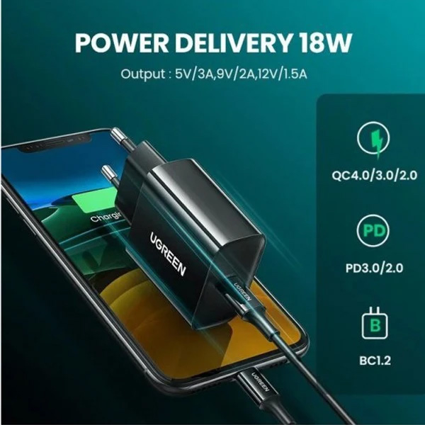 شارژر دیواری 20 وات یوگرین CD137-10191 