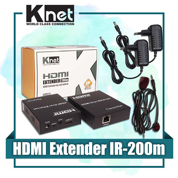 اکستندر 200 متری HDMI تحت شبکه کی نت K-EXHD0200