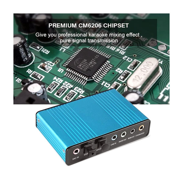 کارت صدا اکسترنال اپتیکال OPT-6CH