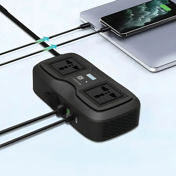 اینورتر فندکی خودرو 200 وات گرین لاین مدل GC-233 Power Inverter