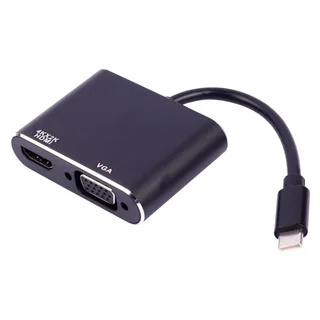 تبدیل Type-c به HDMI/VGA وی نت