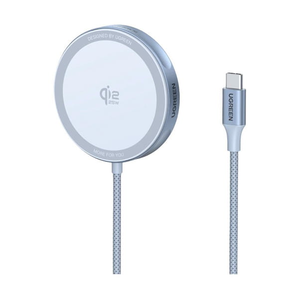 شارژر وایرلس مگ سیف 25 وات یوگرین مدل MagFlow W753-55959