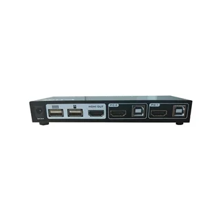 کی وی ام سوئیچ 2 پورت HDMI وی نت همراه با کابل مدل V-SWKH1402