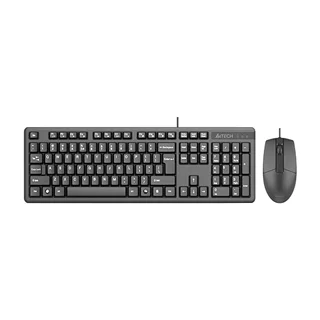 کیبورد و ماوس باسیم ای فورتک مدل KK-3330S بی صدا