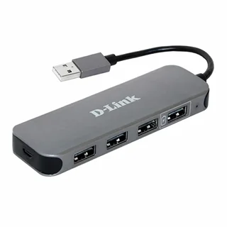 هاب 4 پورت USB 2.0 دی لینک مدل DUB-H4