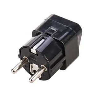 تبدیل سه شاخه به دوشاخه برق  بافو (محافظ دار)