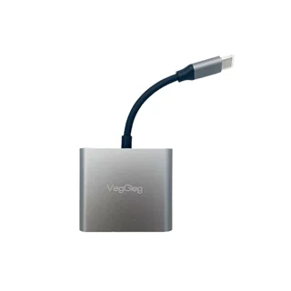 تبدیل Type-C به USB-C/HDMI/USB وگیگ مدل V-TC03