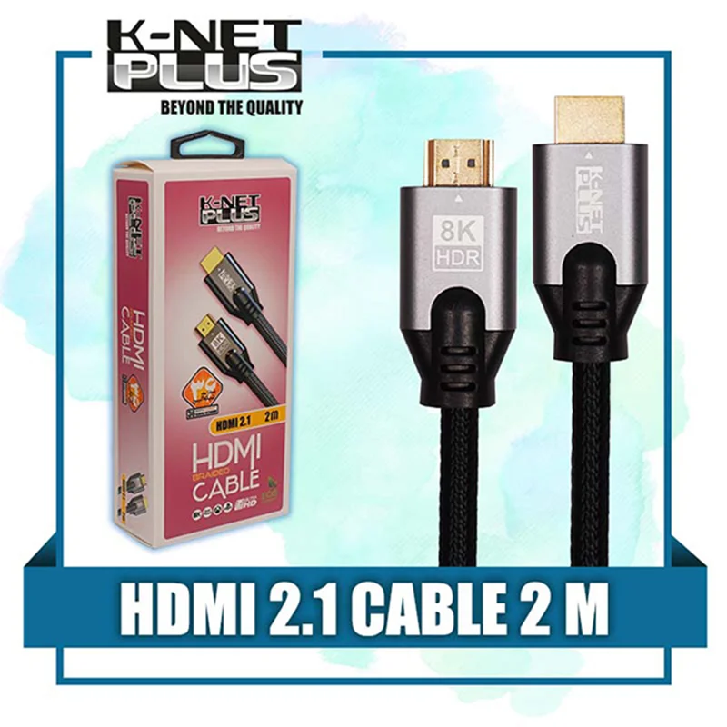 کابل 2.1 HDMI کی نت پلاس 8K مدل KP-CH21B20 طول 2 متر