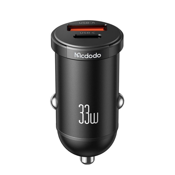 شارژر فندکی 33W مک دودو مدل CC-2320 با 1 خروجی USB-A و 1 خروجی USB-C