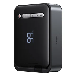 جامپ استارتر، کمپرسور باد و پاوربانک 8000mAh فوق انرژی خودرو باسئوس مدل BS-CH003 CGCN000001