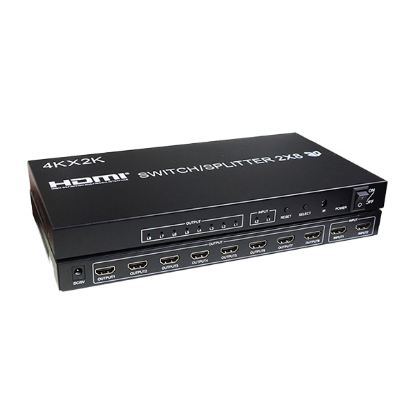 سوئیچ اسپلیتر 8 پورت HDMI کی نت مدل K-SWSP1428