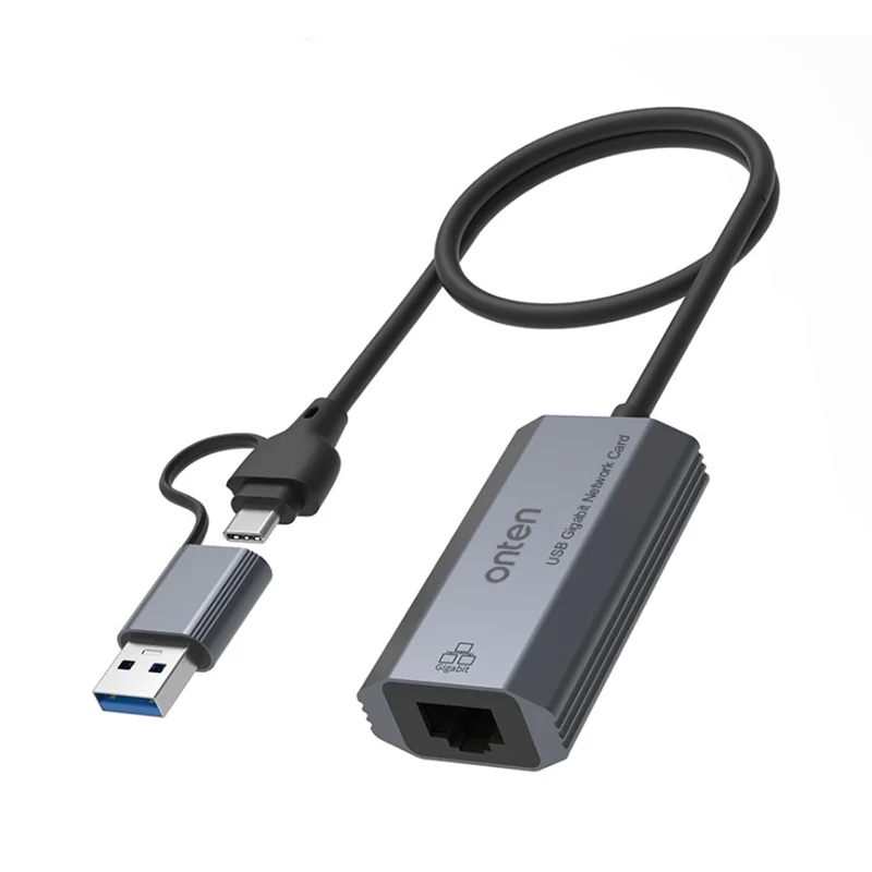 تبدیل USB 3.0 و USB-C به Lan اونتن مدل UE101