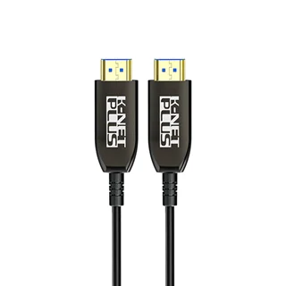 کابل HDMI ورژن 2.1 فیبر نوری کی نت پلاس طول 30 متر با رزولوشن 8K