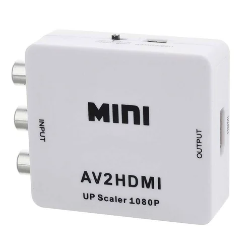 تبدیل AV به HDMI وی نت مدل Mini همراه با کابل صدا