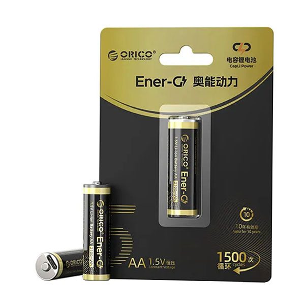 باتری قابل شارژ Type-C قلمی اوریکو مدل EG5C-UN-PK-BP بسته ۱ عددی