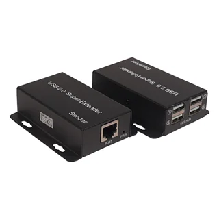 اکستندر 60 متری USB کی نت مدل K-EXUSB060 دارای 4 خروجی USB