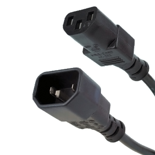 کابل برق بک تو بک بافو مدل C14-C13 ضخامت 3x1.5 mm طول 2 متر
