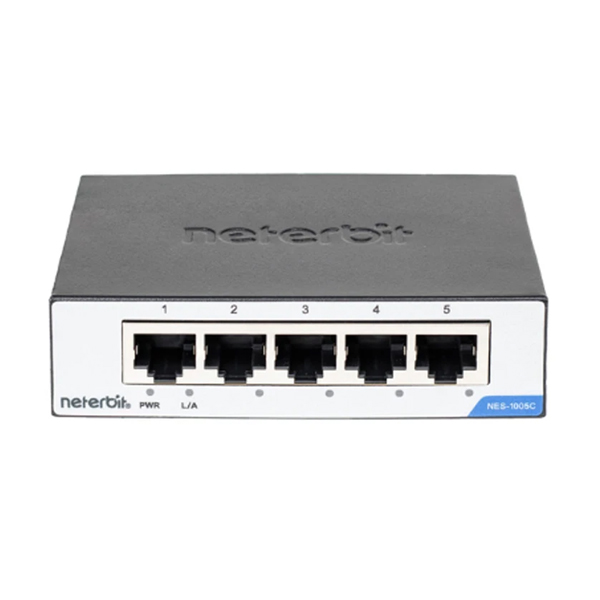 سوئیچ شبکه 5 پورت نتربیت مدل NES-1005C