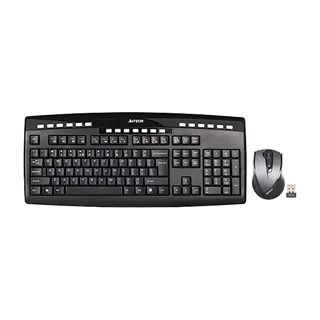 کیبورد و ماوس بی سیم ای فورتک مدل 9200F