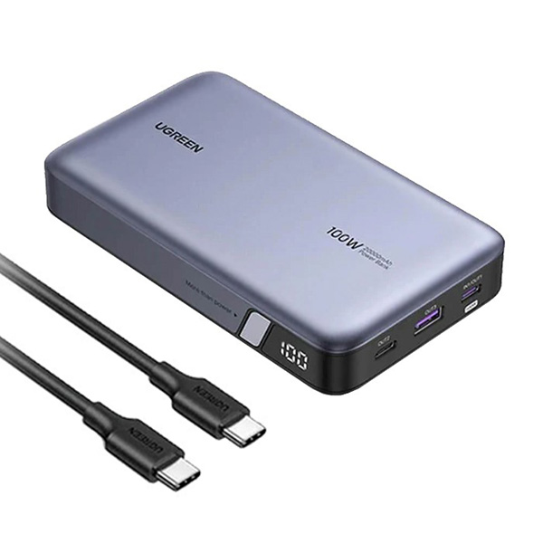 پاوربانک 100 وات یوگرین مدل PB720-25188 ظرفیت 20000 میلی آمپر ساعت