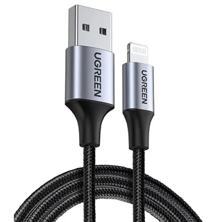 کابل شارژ آیفون یوگرین مدل US199-60157 طول 1.5 متر