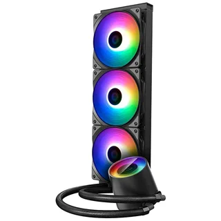 خنک کننده مایع پردازنده دیپ کول مدل CASTLE 360RGB V2